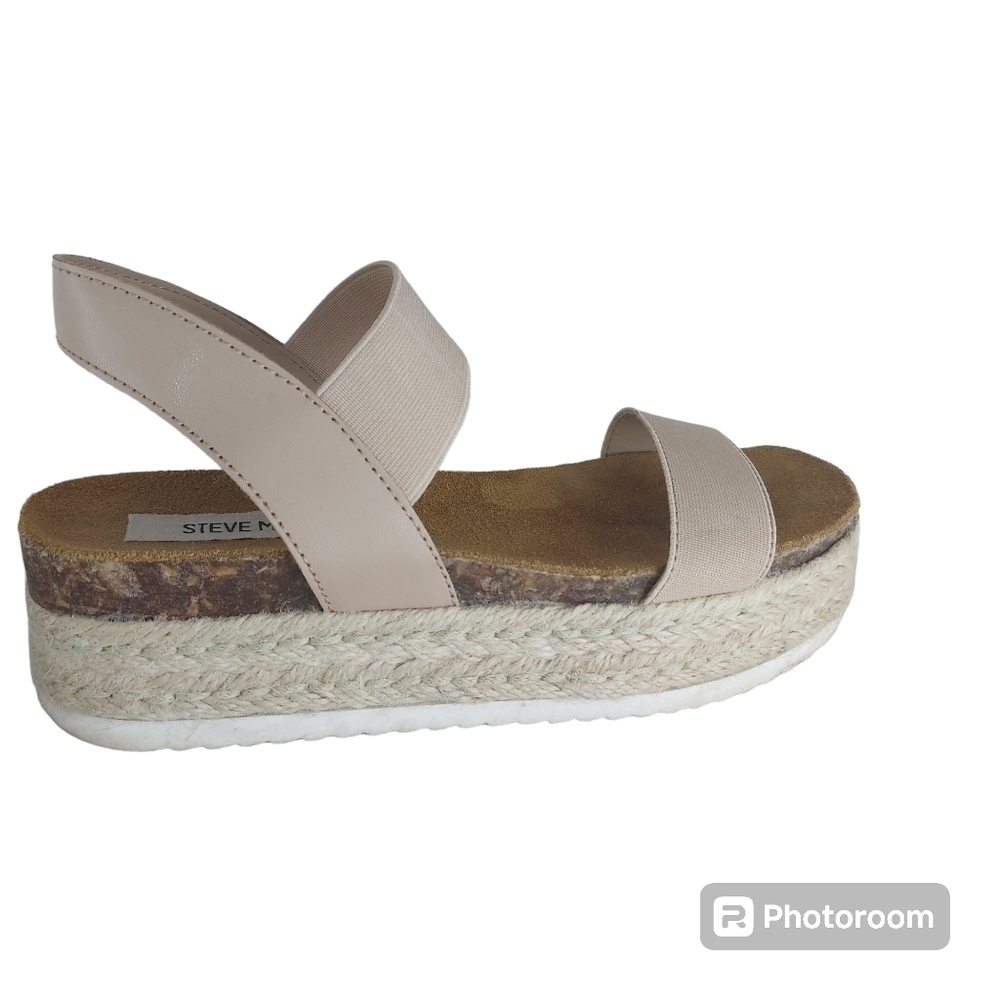 STEVE MADDEN Size 6M  Jaklin Espadrille Platform Sandal